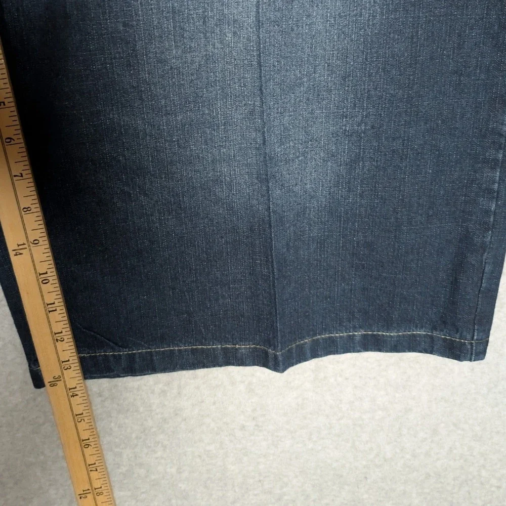 Brooklyn Xpress Denim Shorts Mens 44 Blue Baggy Y2K Streetwear Hip Hop Retro 90s